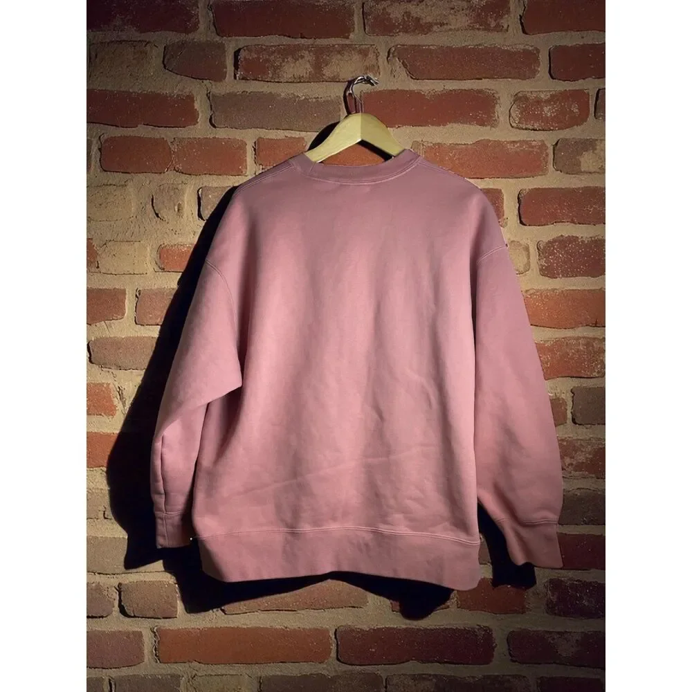 Jordan Oversized Crewneck Sweatshirt – Rose Pink – Size M